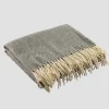 Herringbone Knit Throw