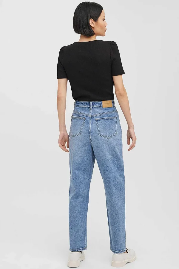 High Waist Mom Jeans In Denim 30\\