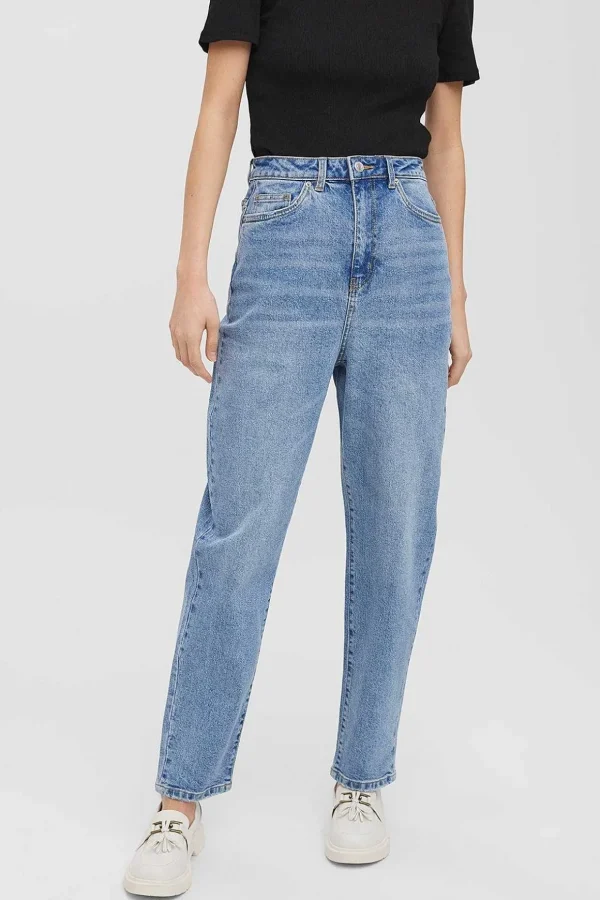 High Waist Mom Jeans In Denim 30\\