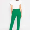 High Waist Trousers In Green