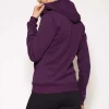 Hoodie In Mulberry