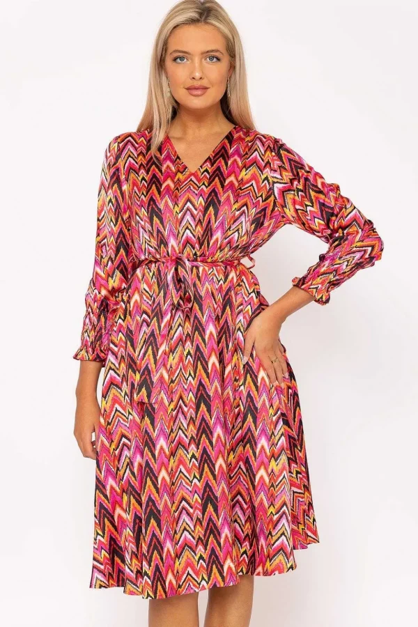Indie Printed Midi Dress