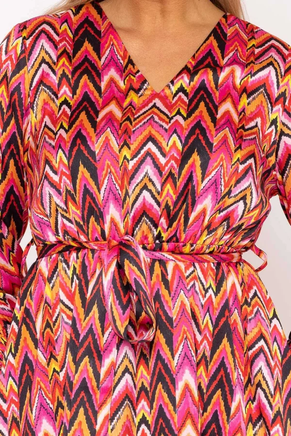 Indie Printed Midi Dress