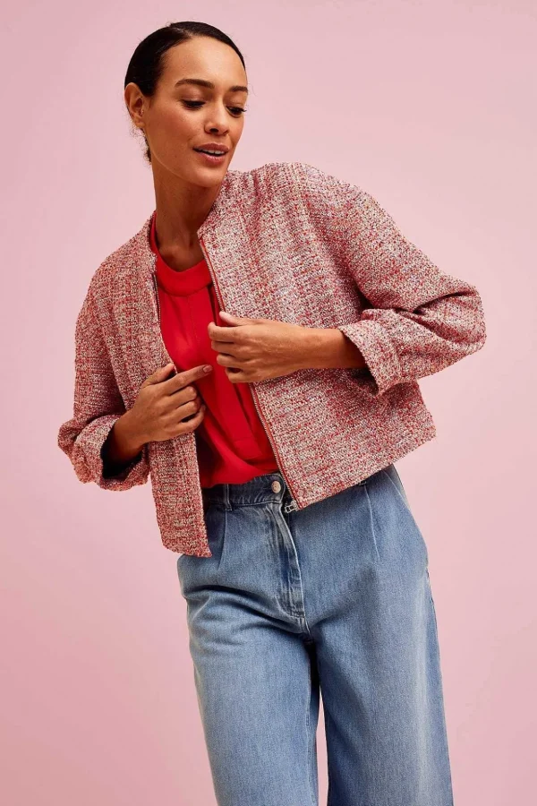 Infinity Jacket In Pink
