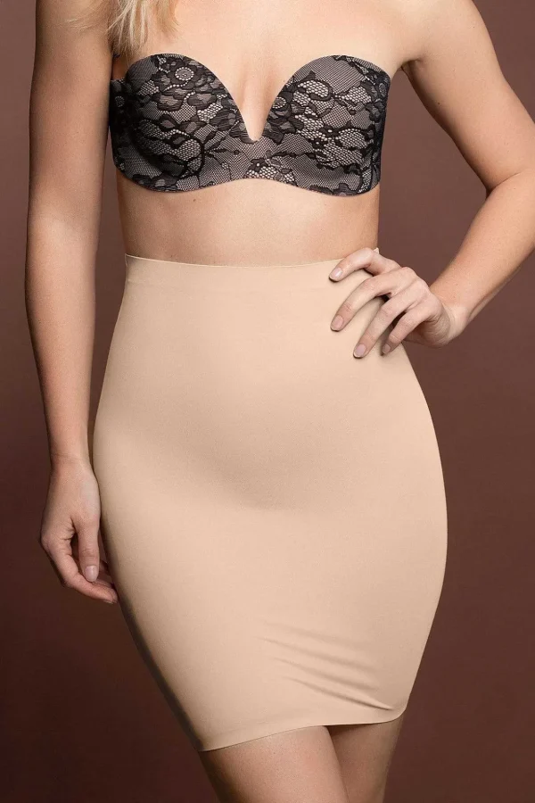 Invisible Skirt In Beige