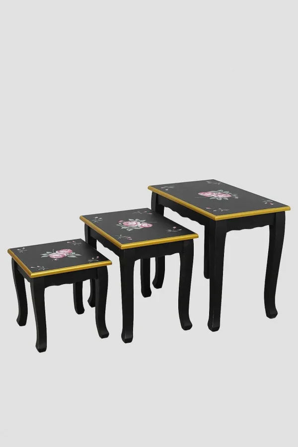 Isabel Black Nest Of Tables