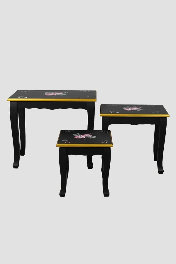 Isabel Black Nest Of Tables