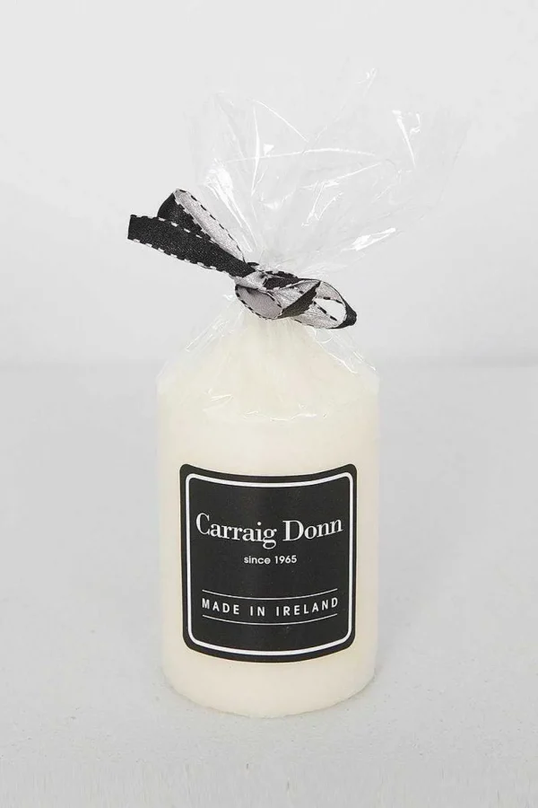 Ivory Pillar Candle 11Cm X 7Cm