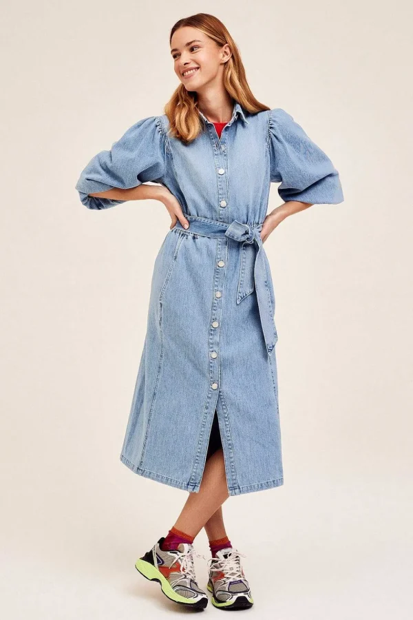 Ivorys Midi Denim Dress