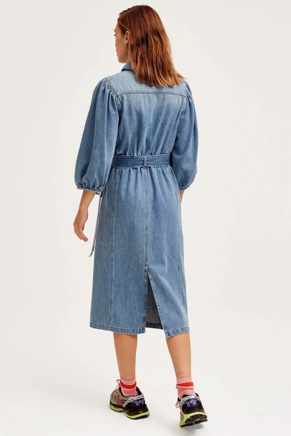 Ivorys Midi Denim Dress