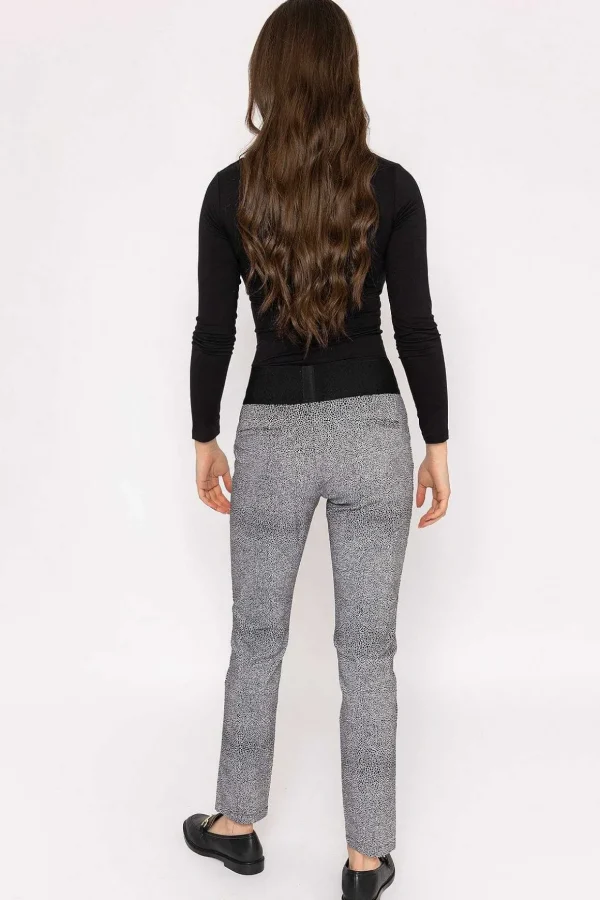 Jacquard Pant In Animal Print