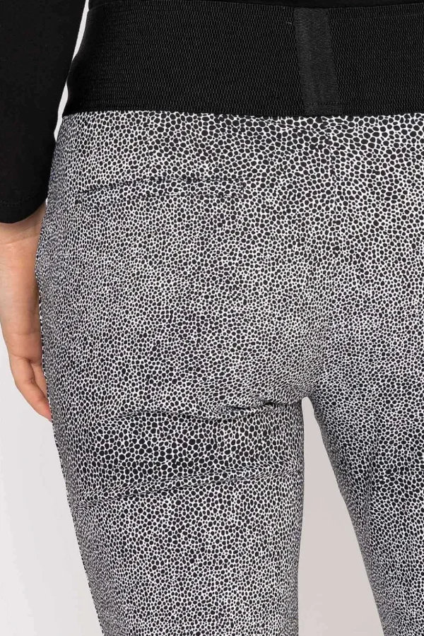 Jacquard Pant In Animal Print