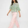 Jake Wide Leg Jeans In Pink