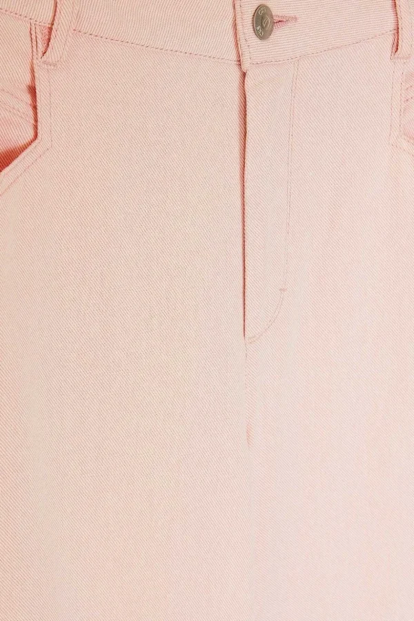Jake Wide Leg Jeans In Pink