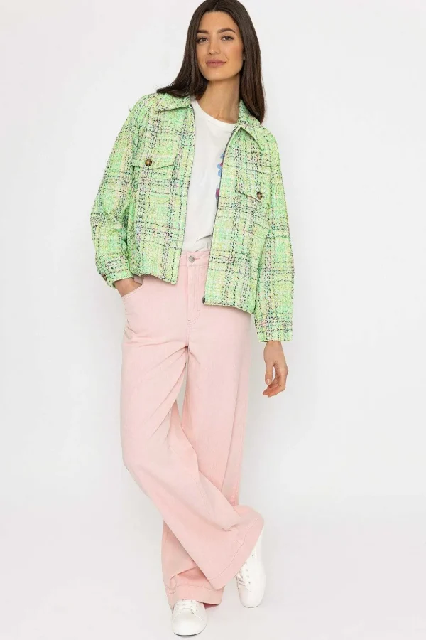 Jake Wide Leg Jeans In Pink