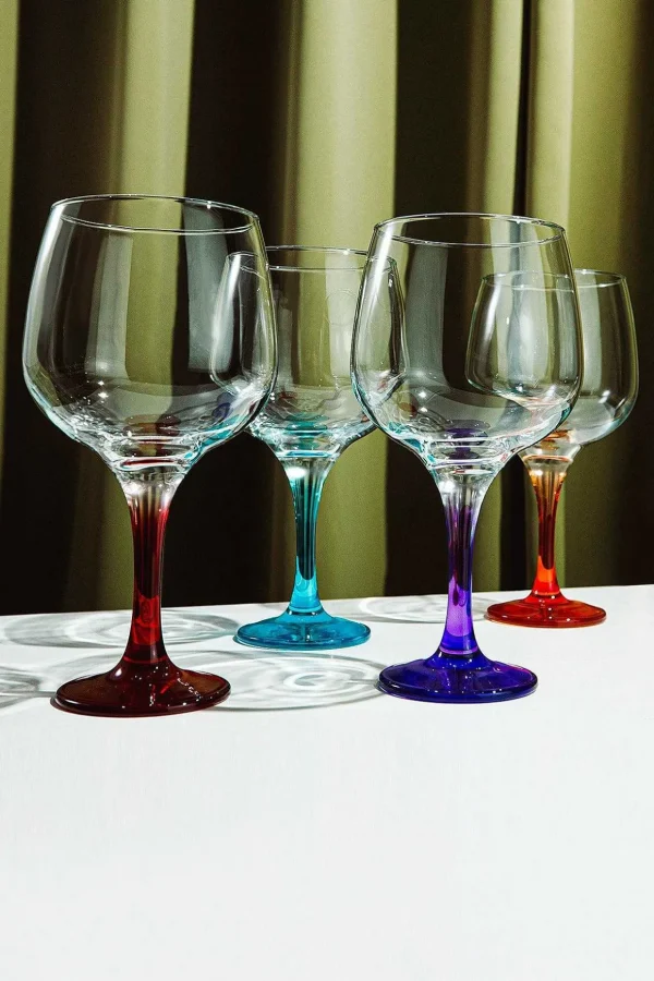 Jewel Glass Gin Glasses