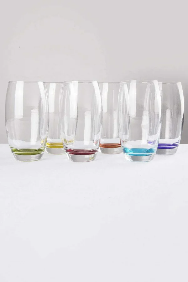 Jewel Glass Hi Ball Glasses