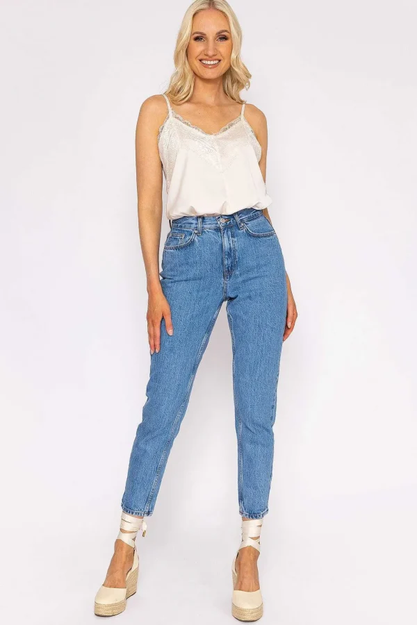 Joana Mom Ankle Jeans In Denim 32\\