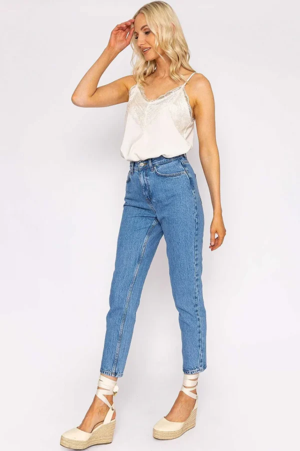 Joana Mom Ankle Jeans In Denim 32\\
