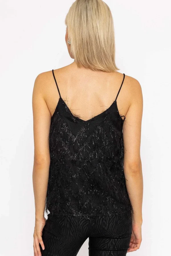 Juliette Singlet Top In Black