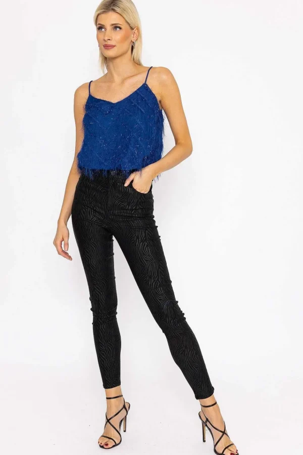 Juliette Singlet Top In Blue