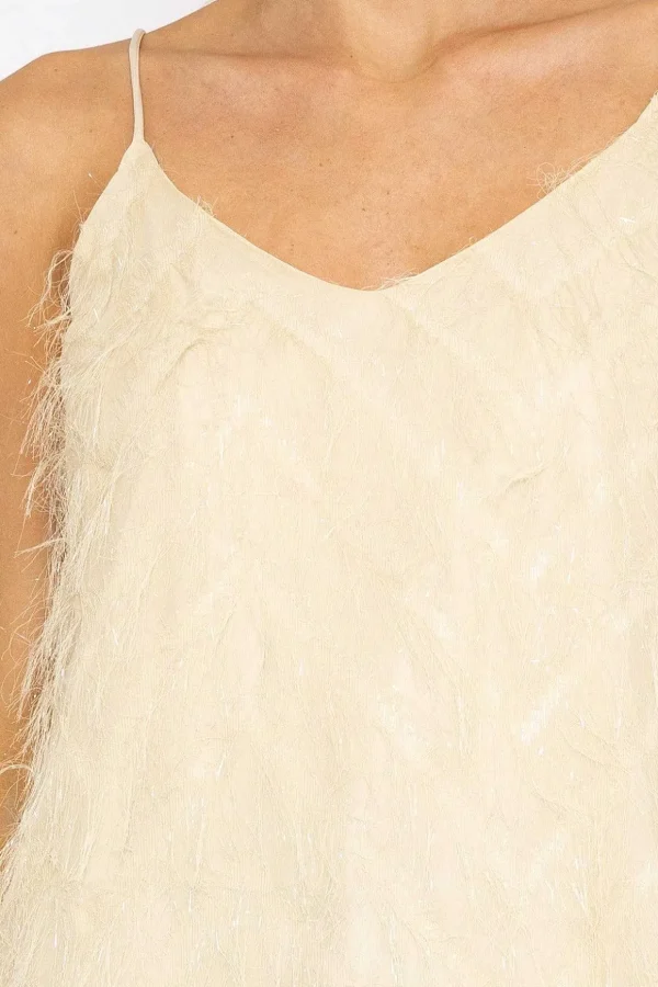 Juliette Singlet Top In Cream