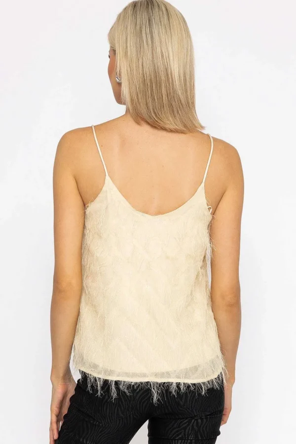 Juliette Singlet Top In Cream