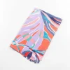 Jungle Leave Scarf In Coral