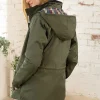 Kendal Waterproof Raincoat In Forest