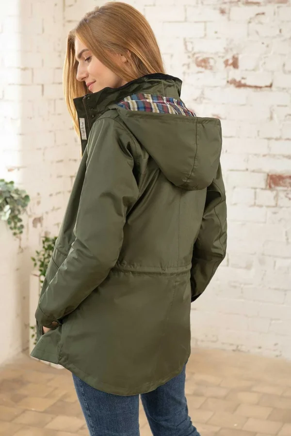 Kendal Waterproof Raincoat In Forest