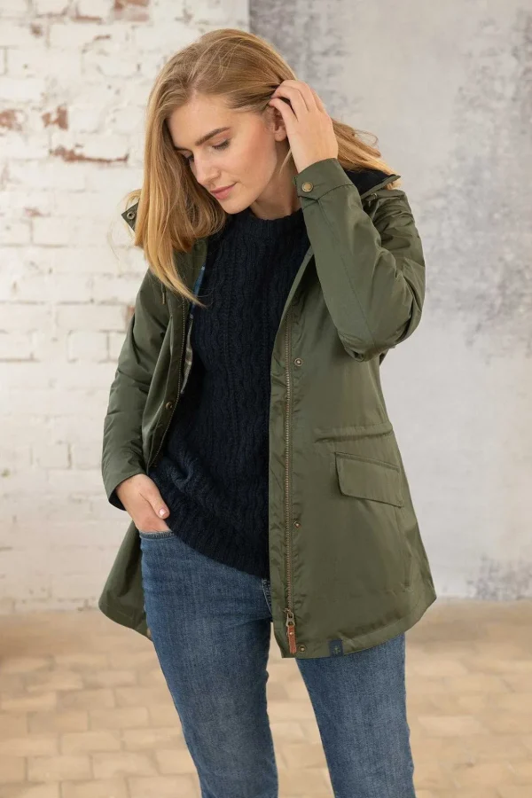 Kendal Waterproof Raincoat In Forest