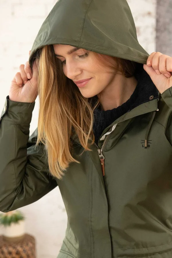 Kendal Waterproof Raincoat In Forest