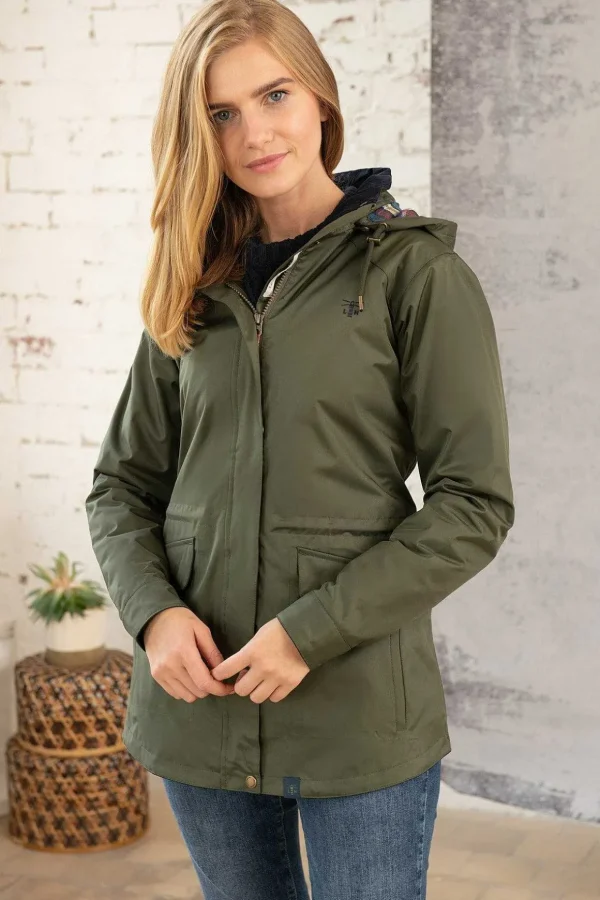 Kendal Waterproof Raincoat In Forest