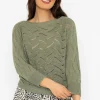 Khaki Woven Knit