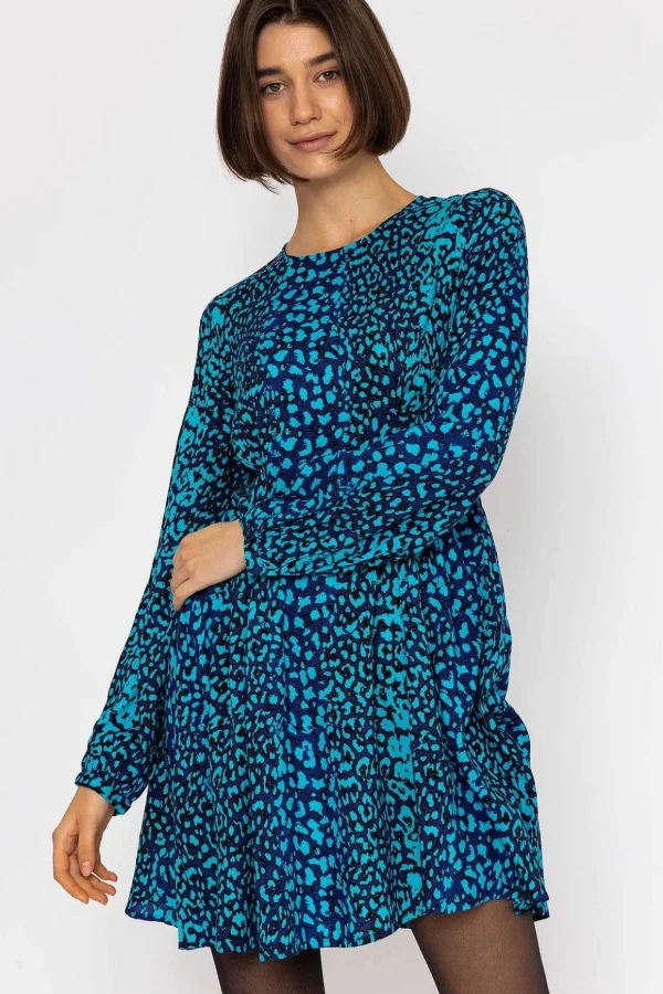 Kittie Short Dress In Blue