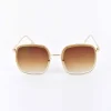 Ladies Sunglasses In Brown With Brown Lens