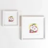 Large Apple-Y Ever After Art Print
