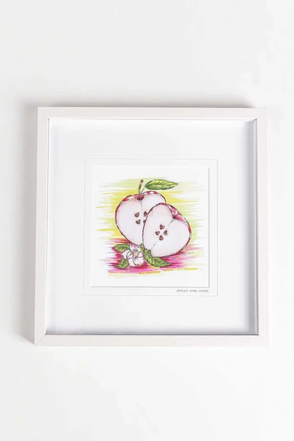 Large Apple-Y Ever After Art Print