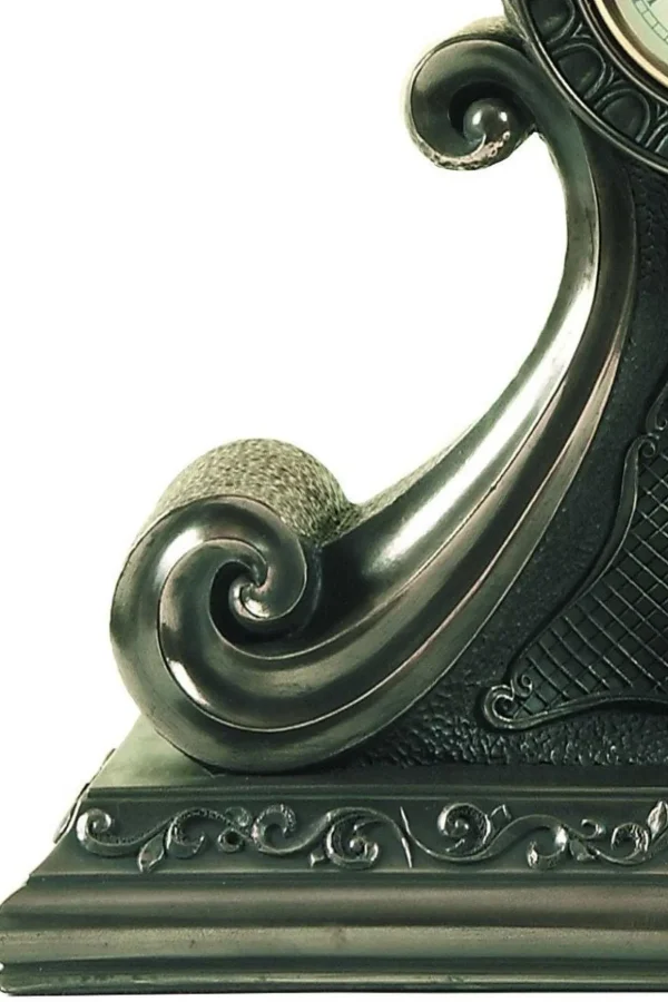 Large Bronze Mantel Clock