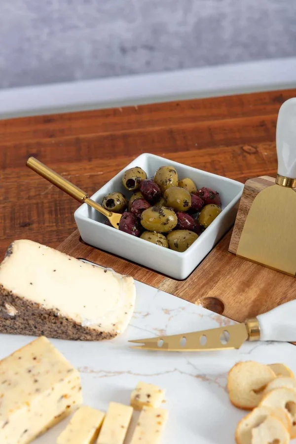 Large Marble Cheese Board