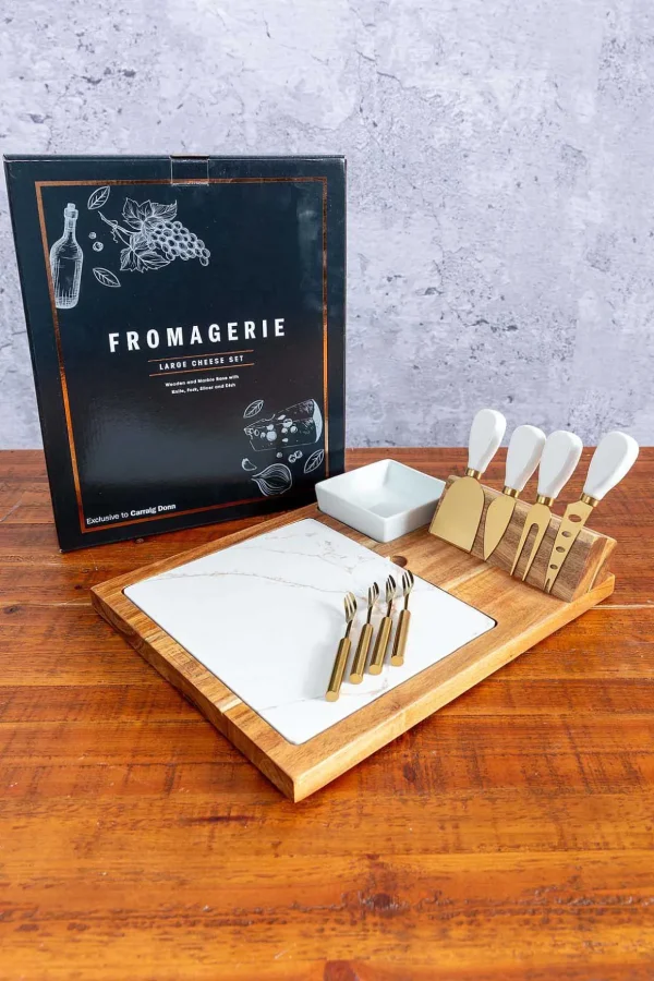 Large Marble Cheese Board