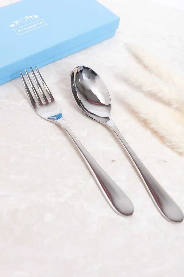 Large Serving Spoon And Fork Set