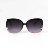 Large Square Sunglasses In Black