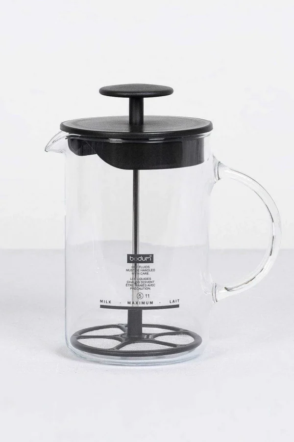 Latteo Milk Frother With Glass Handle