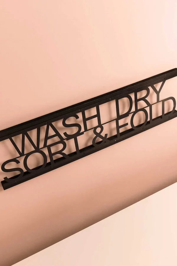 Laundry Room Wall Plaque