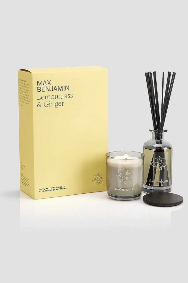 Lemongrass & Ginger Candle & Diffuser Gift Set