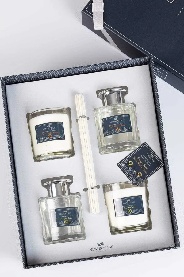 Lemongrass & Mandarin Blossom Candle Set