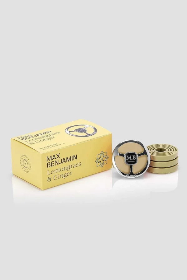 Lemongrass And Ginger Car Fragrance Gift Set