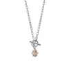 Light Peach T-Bar Pendant
