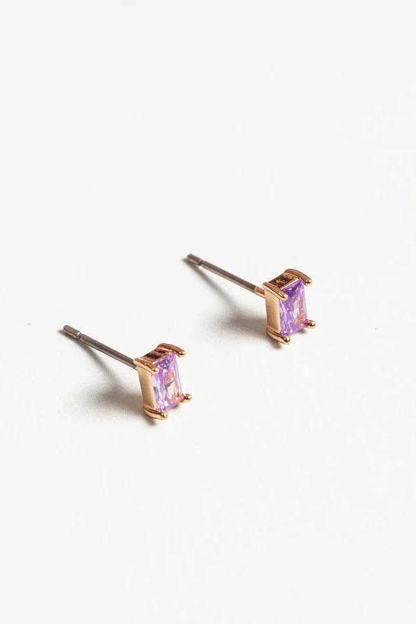 Lilac Stone Earrings - Soul Special
